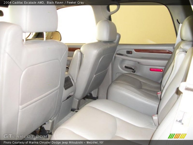Black Raven / Pewter Gray 2004 Cadillac Escalade AWD