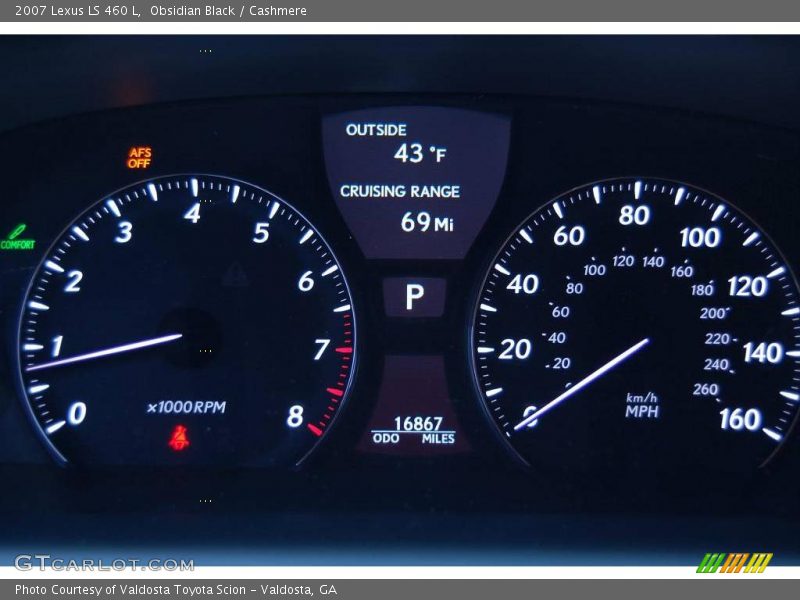 Obsidian Black / Cashmere 2007 Lexus LS 460 L