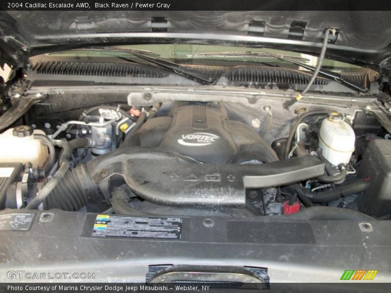 Black Raven / Pewter Gray 2004 Cadillac Escalade AWD