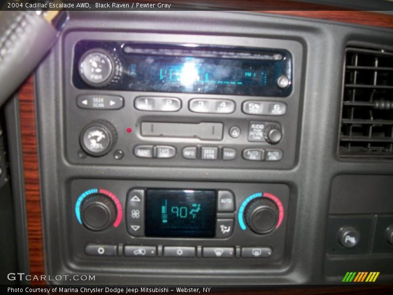 Black Raven / Pewter Gray 2004 Cadillac Escalade AWD