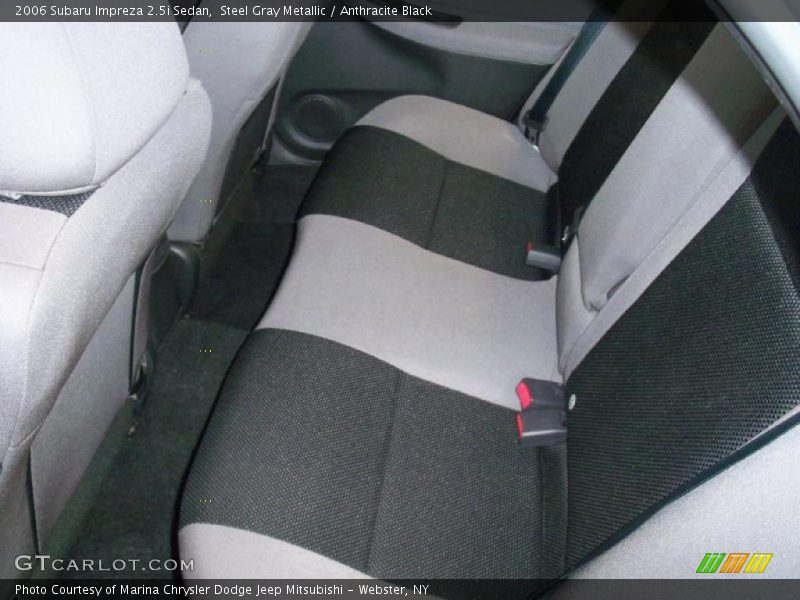 Steel Gray Metallic / Anthracite Black 2006 Subaru Impreza 2.5i Sedan