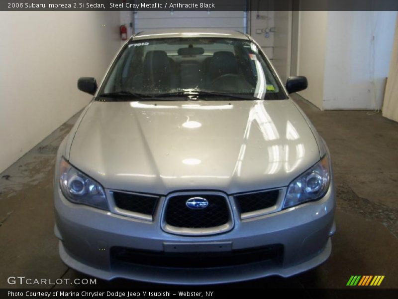 Steel Gray Metallic / Anthracite Black 2006 Subaru Impreza 2.5i Sedan