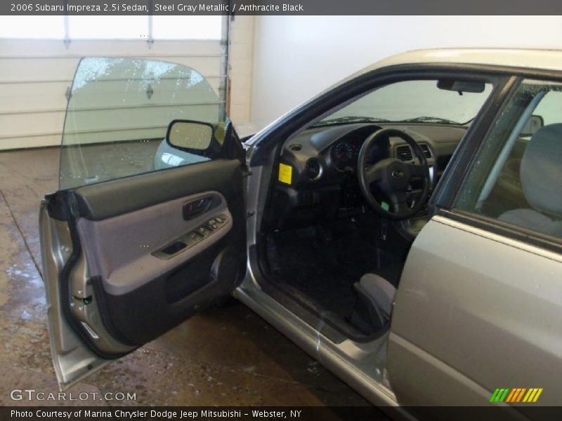 Steel Gray Metallic / Anthracite Black 2006 Subaru Impreza 2.5i Sedan