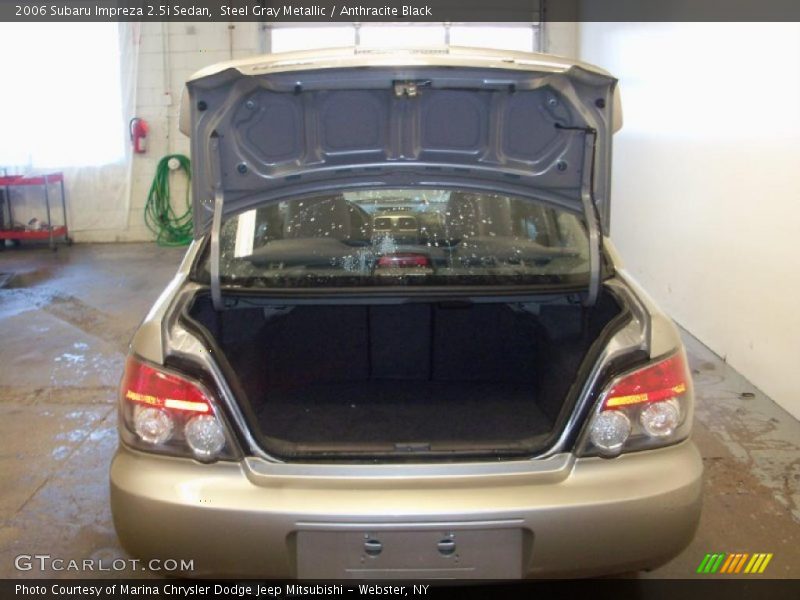 Steel Gray Metallic / Anthracite Black 2006 Subaru Impreza 2.5i Sedan