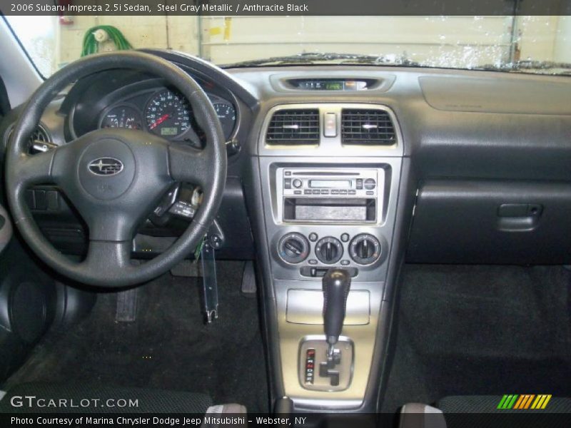 Steel Gray Metallic / Anthracite Black 2006 Subaru Impreza 2.5i Sedan