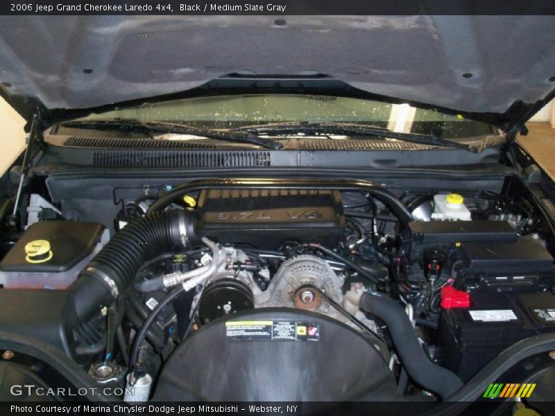 Black / Medium Slate Gray 2006 Jeep Grand Cherokee Laredo 4x4