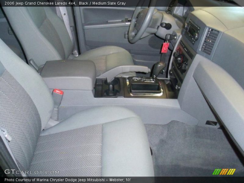 Black / Medium Slate Gray 2006 Jeep Grand Cherokee Laredo 4x4