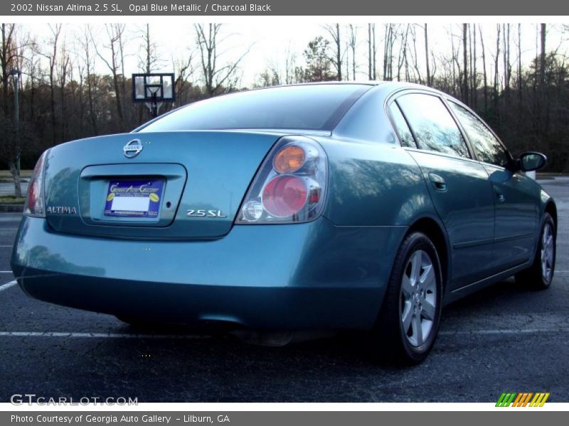 Opal Blue Metallic / Charcoal Black 2002 Nissan Altima 2.5 SL