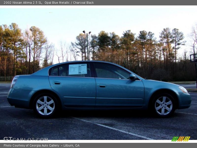 Opal Blue Metallic / Charcoal Black 2002 Nissan Altima 2.5 SL