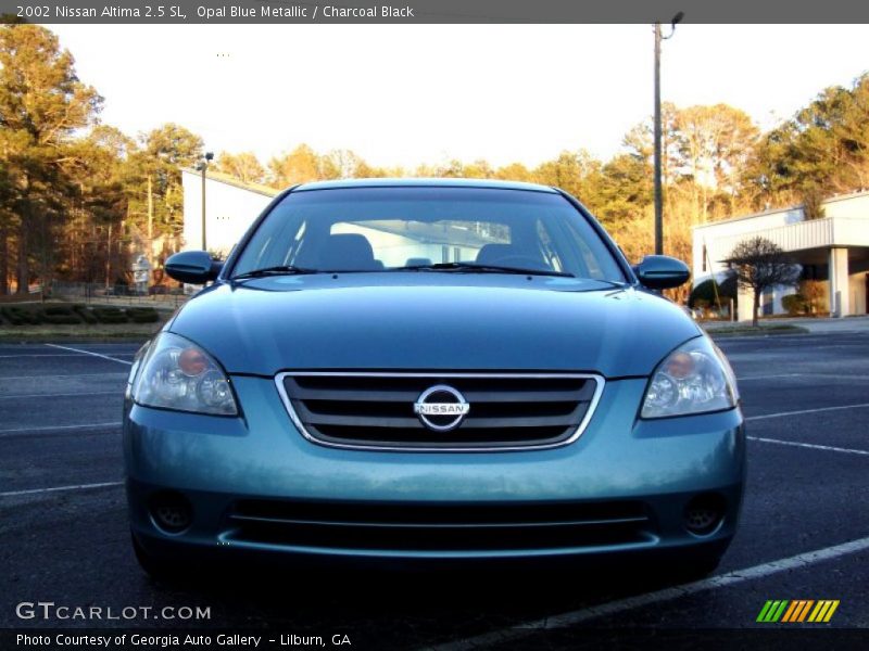 Opal Blue Metallic / Charcoal Black 2002 Nissan Altima 2.5 SL