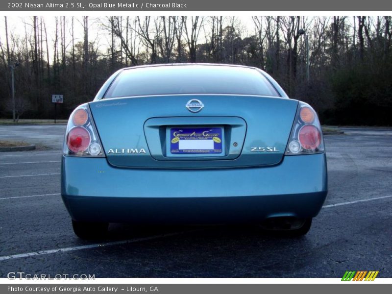 Opal Blue Metallic / Charcoal Black 2002 Nissan Altima 2.5 SL