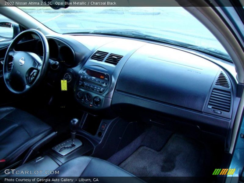 Opal Blue Metallic / Charcoal Black 2002 Nissan Altima 2.5 SL