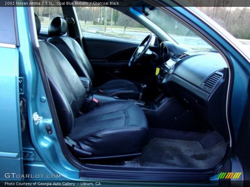 Opal Blue Metallic / Charcoal Black 2002 Nissan Altima 2.5 SL