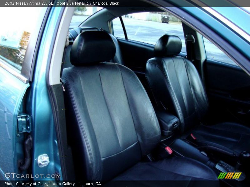 Opal Blue Metallic / Charcoal Black 2002 Nissan Altima 2.5 SL