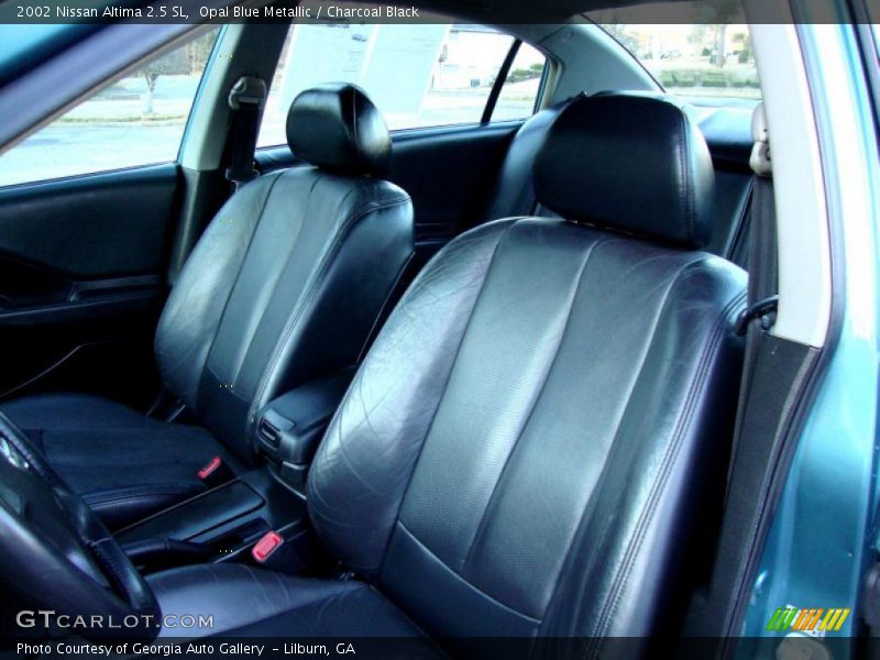 Opal Blue Metallic / Charcoal Black 2002 Nissan Altima 2.5 SL
