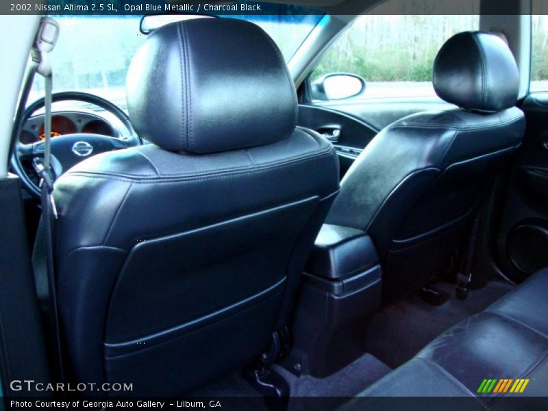 Opal Blue Metallic / Charcoal Black 2002 Nissan Altima 2.5 SL