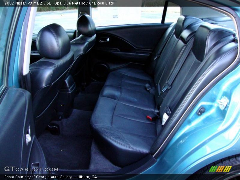 Opal Blue Metallic / Charcoal Black 2002 Nissan Altima 2.5 SL