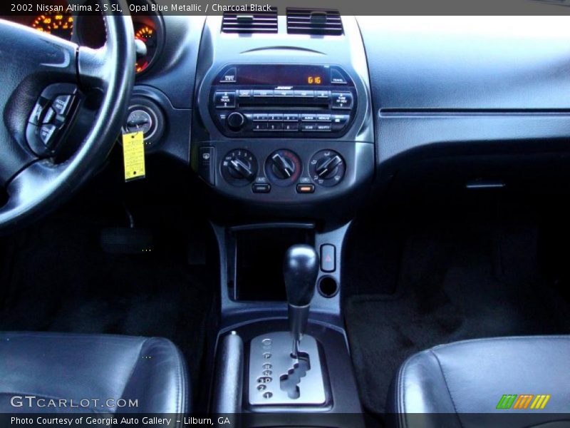 Opal Blue Metallic / Charcoal Black 2002 Nissan Altima 2.5 SL