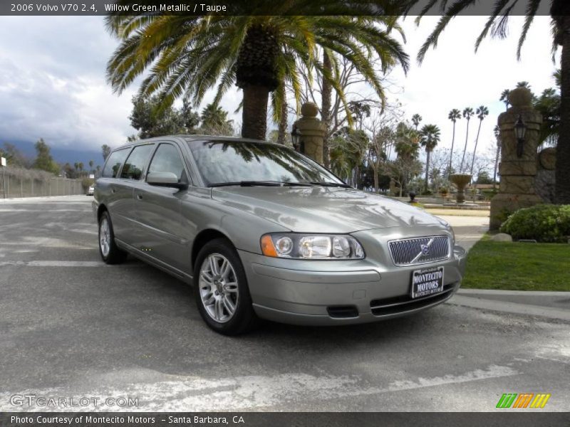 Willow Green Metallic / Taupe 2006 Volvo V70 2.4