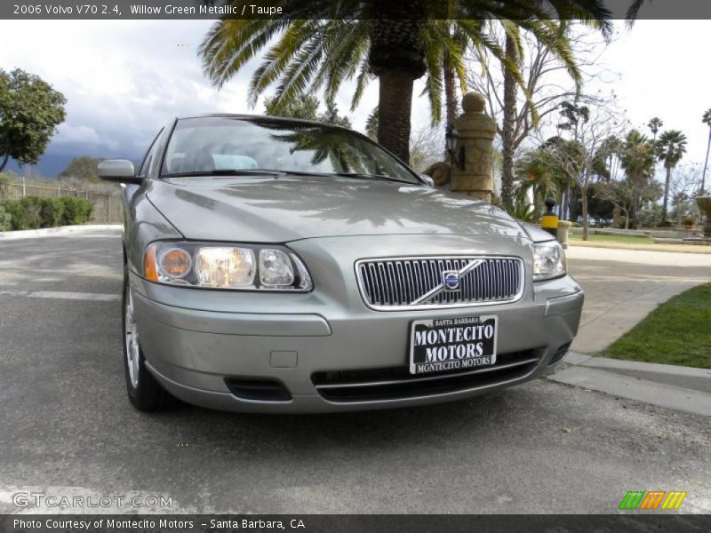 Willow Green Metallic / Taupe 2006 Volvo V70 2.4