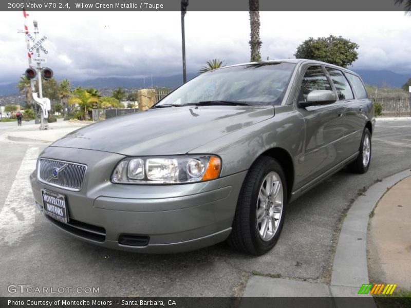 Willow Green Metallic / Taupe 2006 Volvo V70 2.4