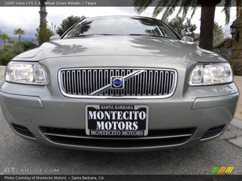 Willow Green Metallic / Taupe 2006 Volvo V70 2.4
