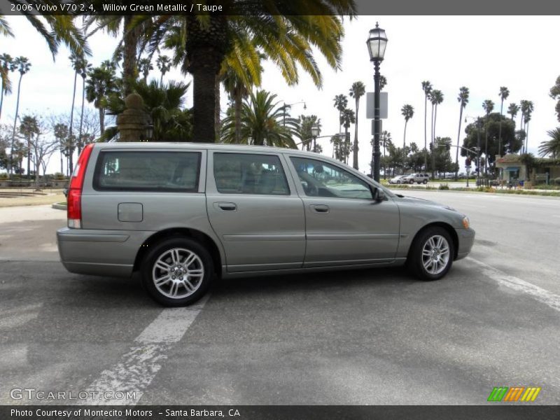 Willow Green Metallic / Taupe 2006 Volvo V70 2.4