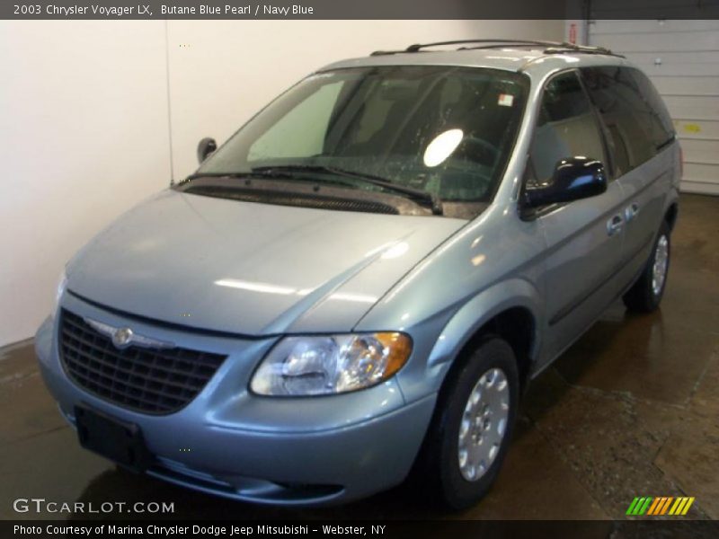 Butane Blue Pearl / Navy Blue 2003 Chrysler Voyager LX