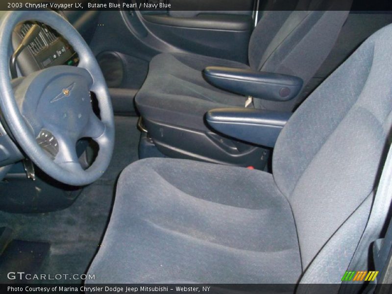 Butane Blue Pearl / Navy Blue 2003 Chrysler Voyager LX