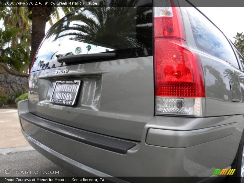 Willow Green Metallic / Taupe 2006 Volvo V70 2.4