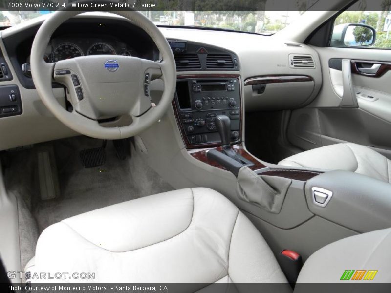 Willow Green Metallic / Taupe 2006 Volvo V70 2.4