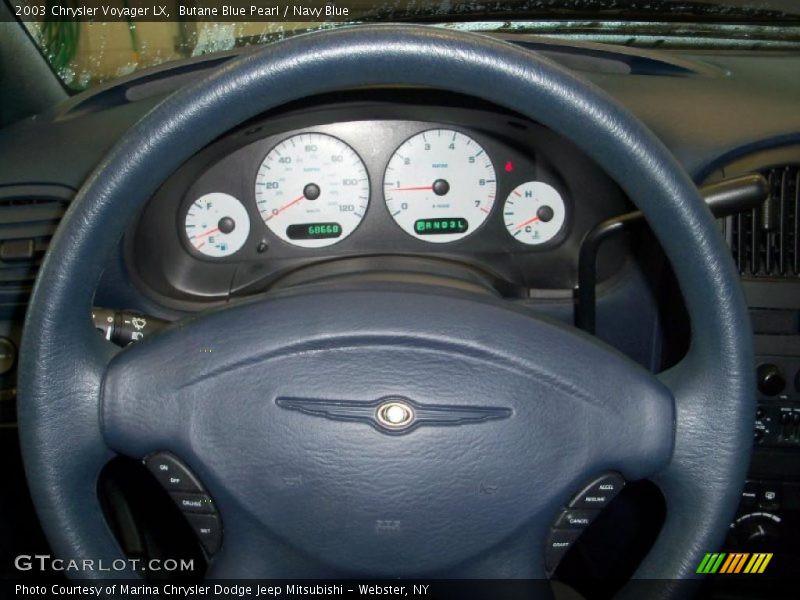 Butane Blue Pearl / Navy Blue 2003 Chrysler Voyager LX