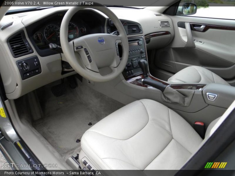 Willow Green Metallic / Taupe 2006 Volvo V70 2.4