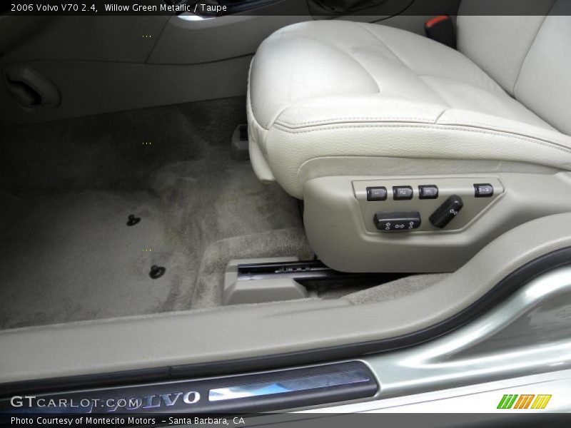 Willow Green Metallic / Taupe 2006 Volvo V70 2.4