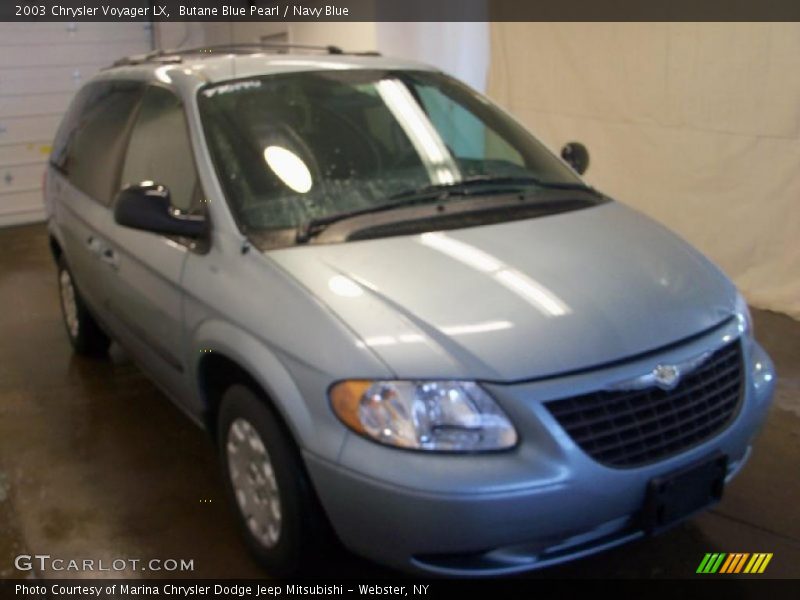 Butane Blue Pearl / Navy Blue 2003 Chrysler Voyager LX