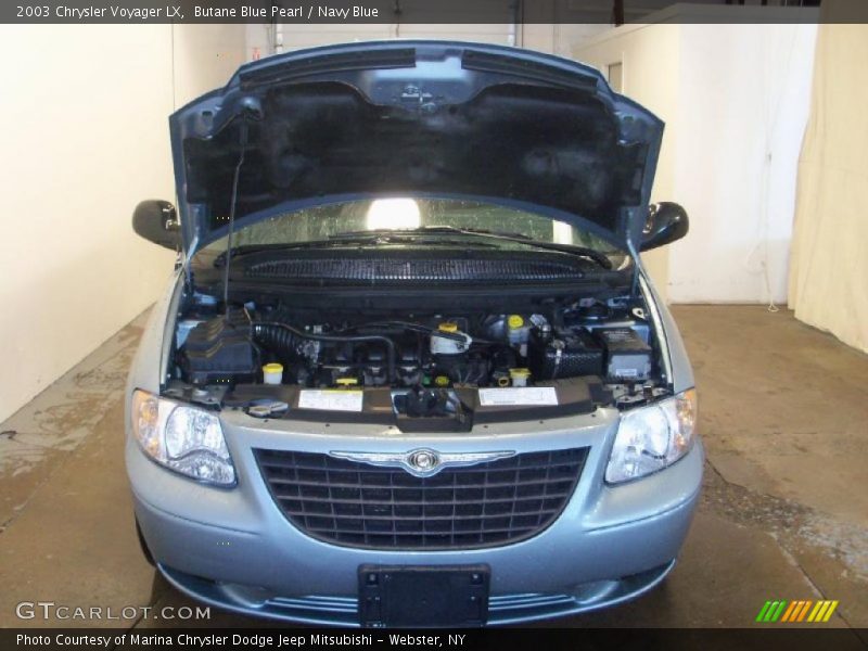 Butane Blue Pearl / Navy Blue 2003 Chrysler Voyager LX