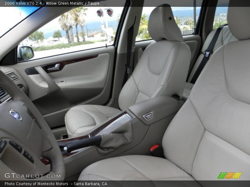 Willow Green Metallic / Taupe 2006 Volvo V70 2.4