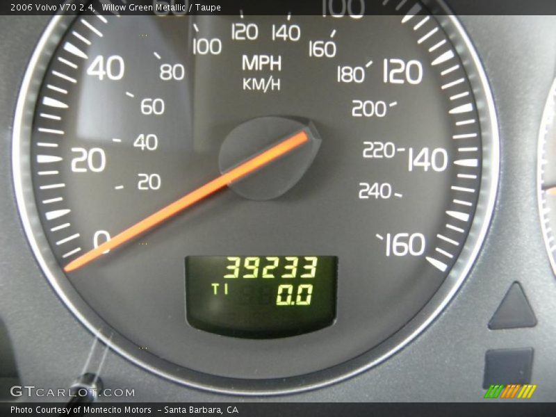 Willow Green Metallic / Taupe 2006 Volvo V70 2.4