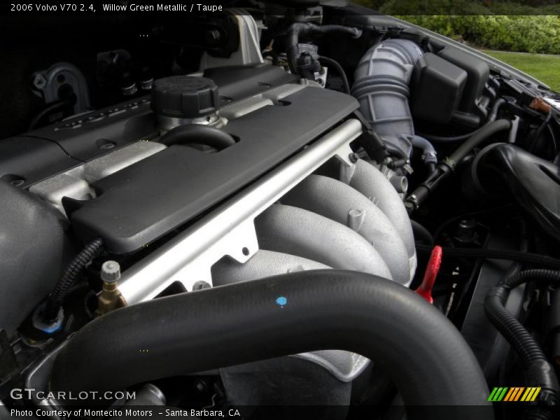Willow Green Metallic / Taupe 2006 Volvo V70 2.4