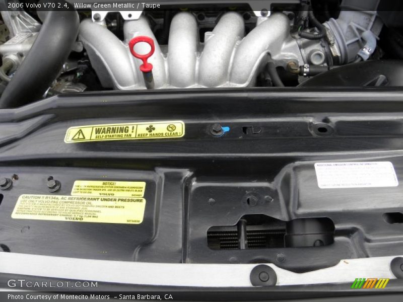 Willow Green Metallic / Taupe 2006 Volvo V70 2.4