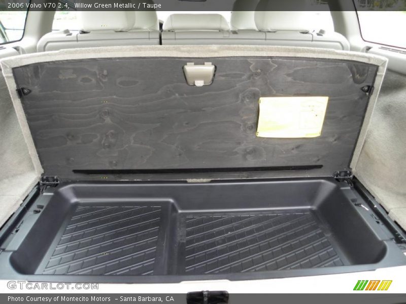 Willow Green Metallic / Taupe 2006 Volvo V70 2.4