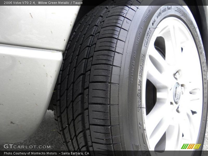 Willow Green Metallic / Taupe 2006 Volvo V70 2.4