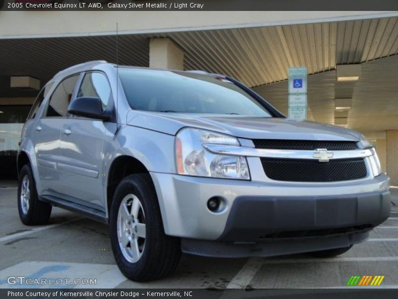Galaxy Silver Metallic / Light Gray 2005 Chevrolet Equinox LT AWD