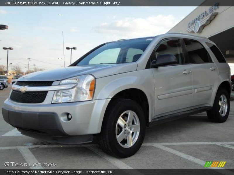 Galaxy Silver Metallic / Light Gray 2005 Chevrolet Equinox LT AWD