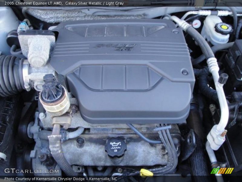 Galaxy Silver Metallic / Light Gray 2005 Chevrolet Equinox LT AWD