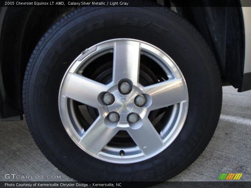 Galaxy Silver Metallic / Light Gray 2005 Chevrolet Equinox LT AWD