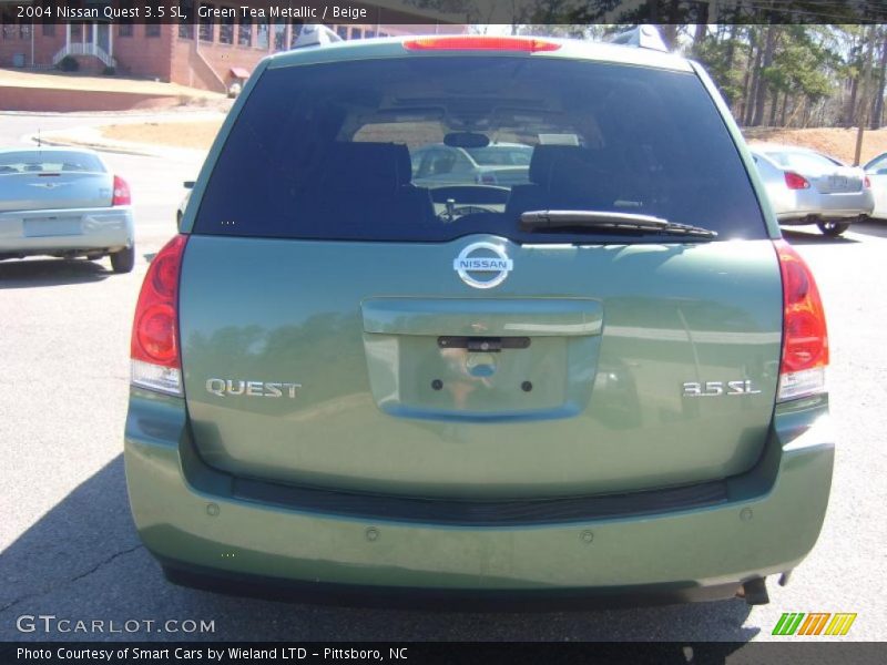 Green Tea Metallic / Beige 2004 Nissan Quest 3.5 SL