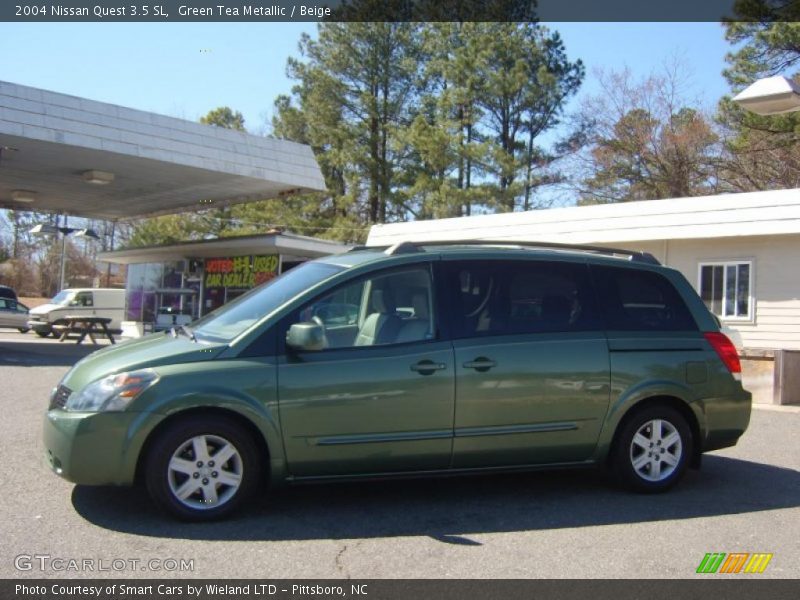 Green Tea Metallic / Beige 2004 Nissan Quest 3.5 SL