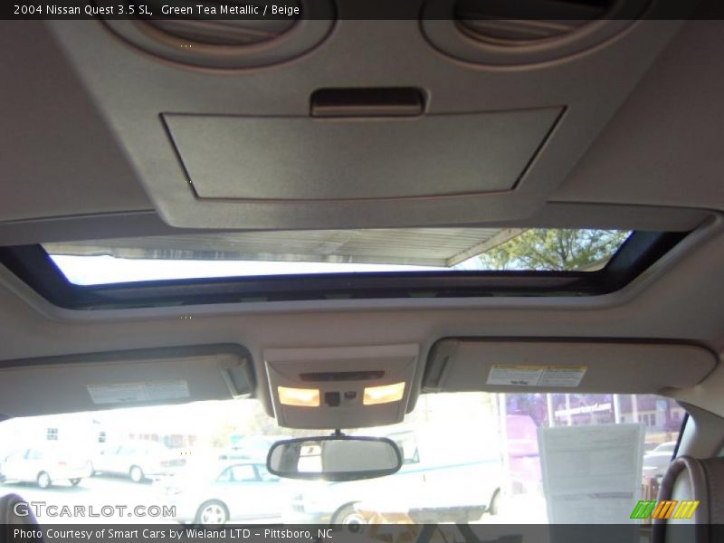 Green Tea Metallic / Beige 2004 Nissan Quest 3.5 SL