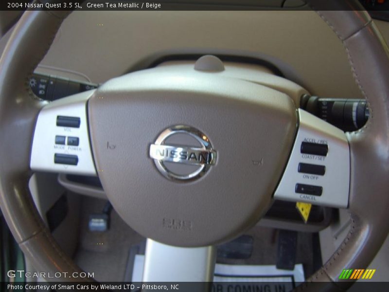 Green Tea Metallic / Beige 2004 Nissan Quest 3.5 SL